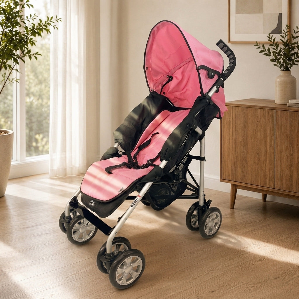 Silla de Paseo Ligera, Compacta y Fácil de Transportar