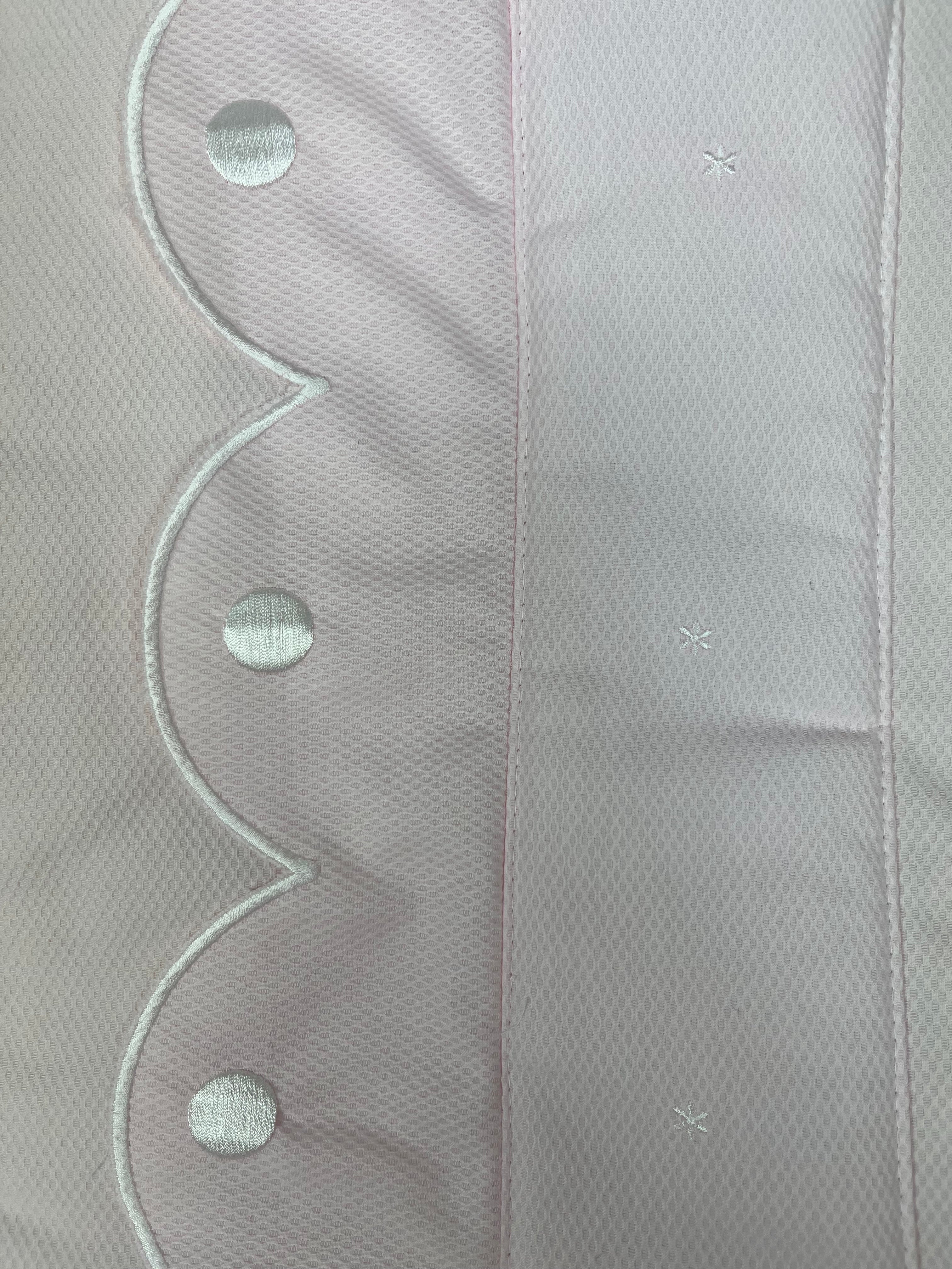 Bolso Maternal Rosa Piqué para Carrito | Elegante, Amplio y Práctico | BabyWorld
