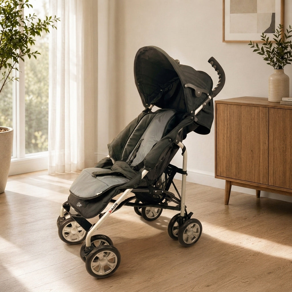 Silla de Paseo Ligera, Compacta y Fácil de Transportar