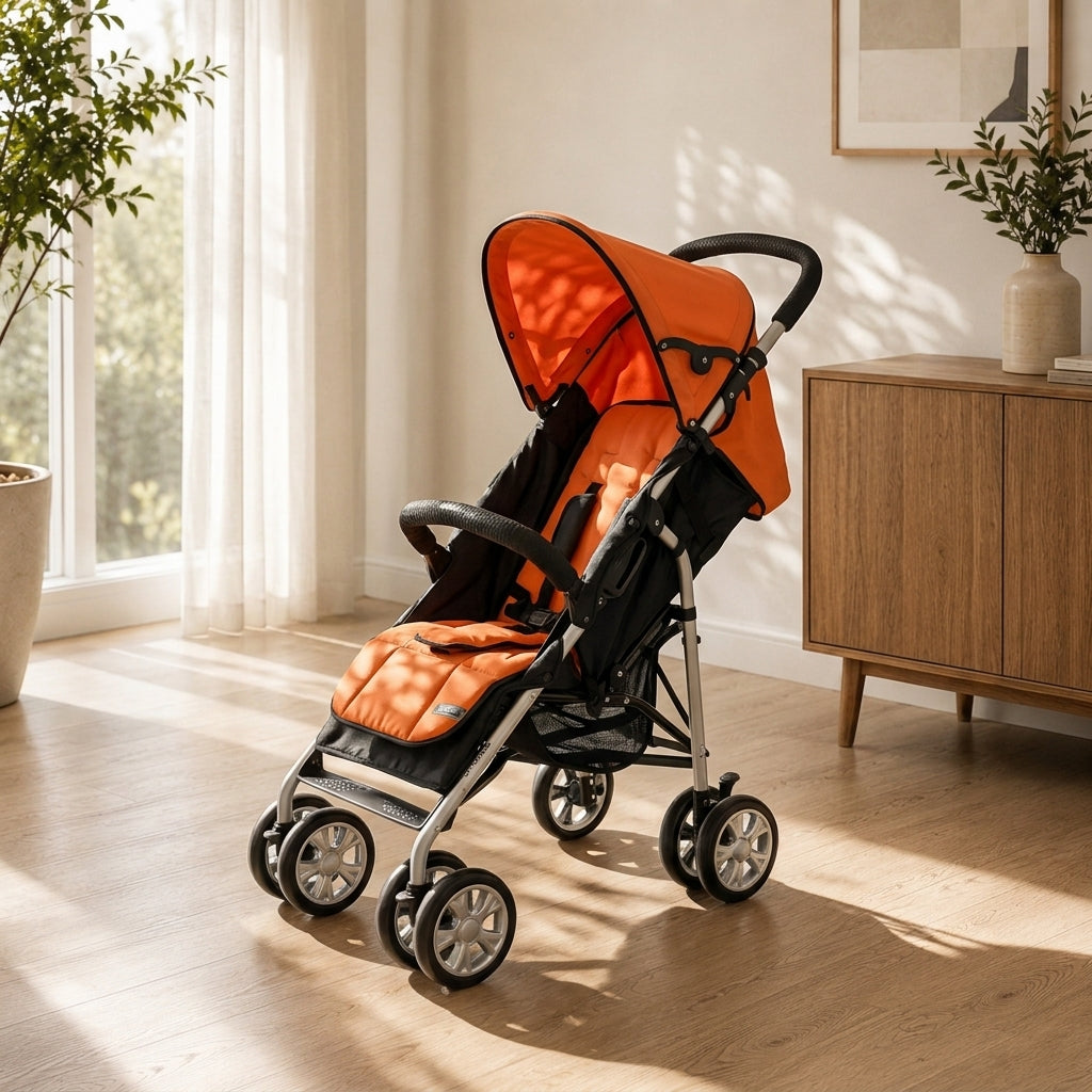 Silla de Paseo Ligera, Compacta y Fácil de Transportar