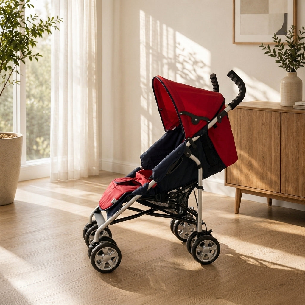Silla de Paseo Ligera, Compacta y Fácil de Transportar