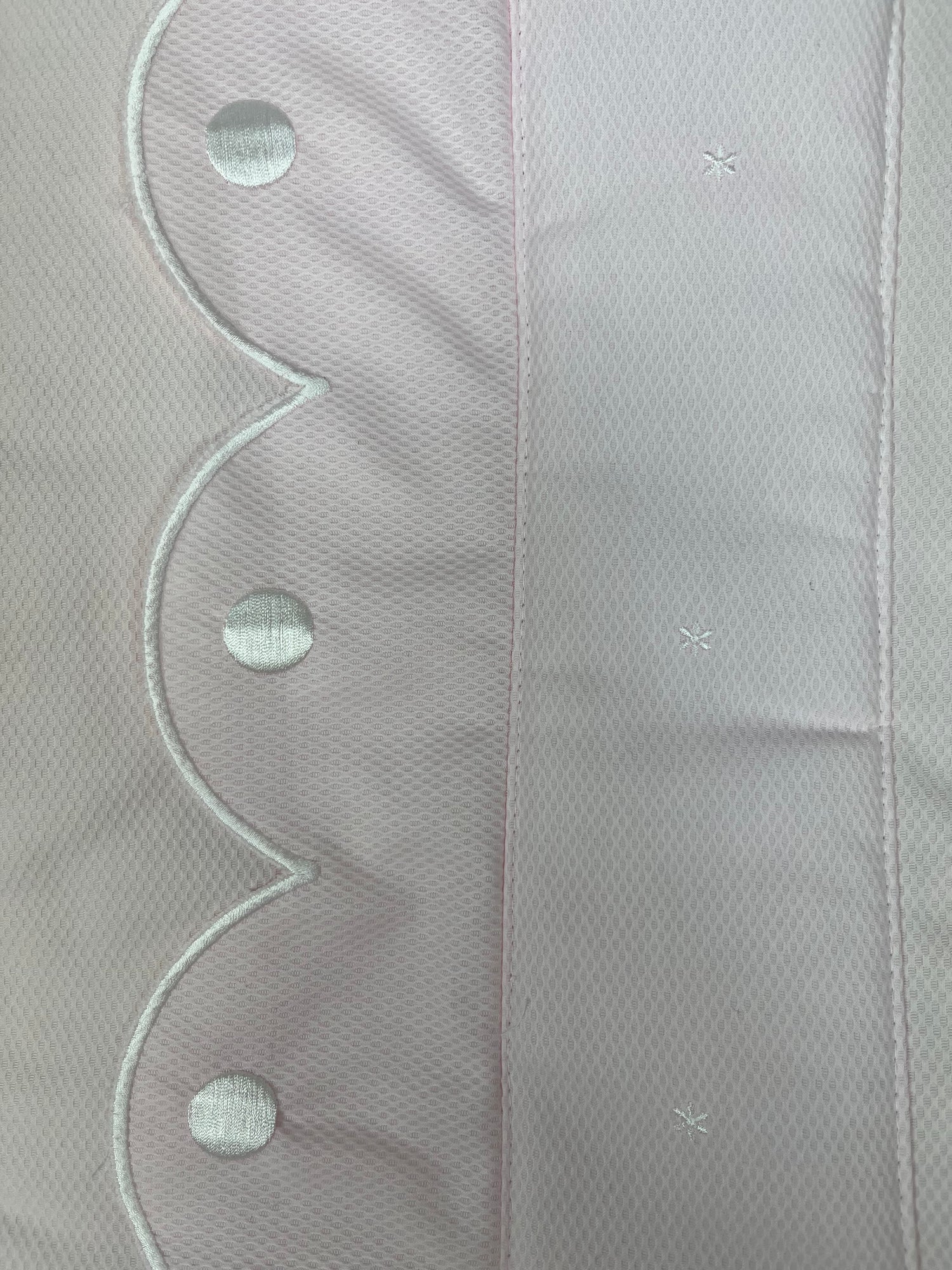 Bolso Maternal Rosa Piqué para Carrito | Elegante, Amplio y Práctico | BabyWorld