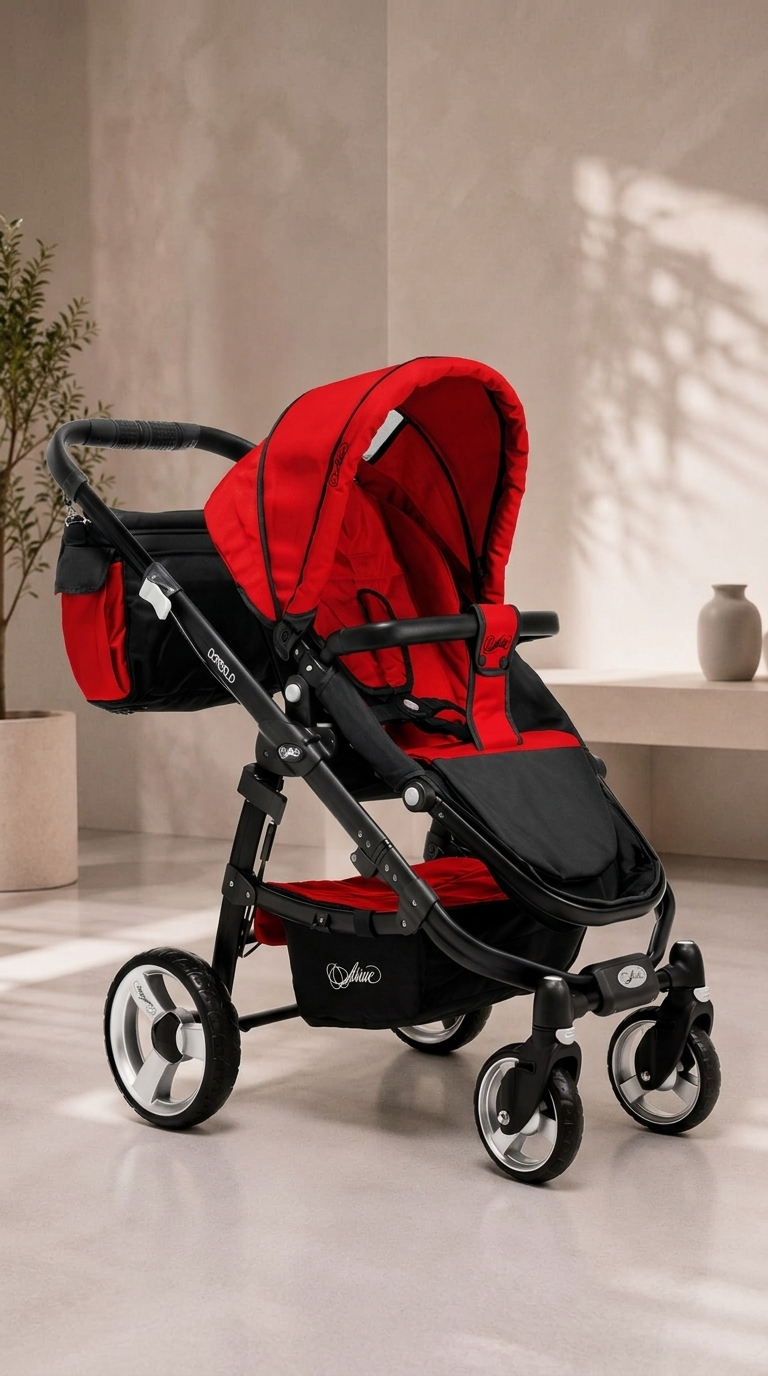 Arrue Iru – Cochecito de Bebé con Capazo y Silla